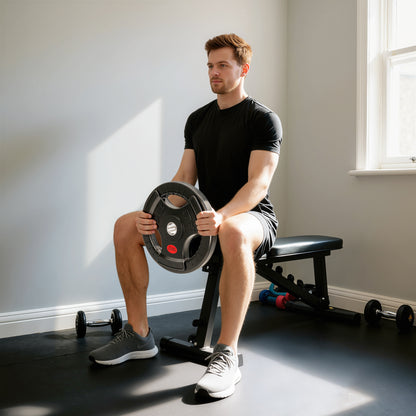 SPORTNOW Olympic Weight Plate, 2"/5cm Weight Disc