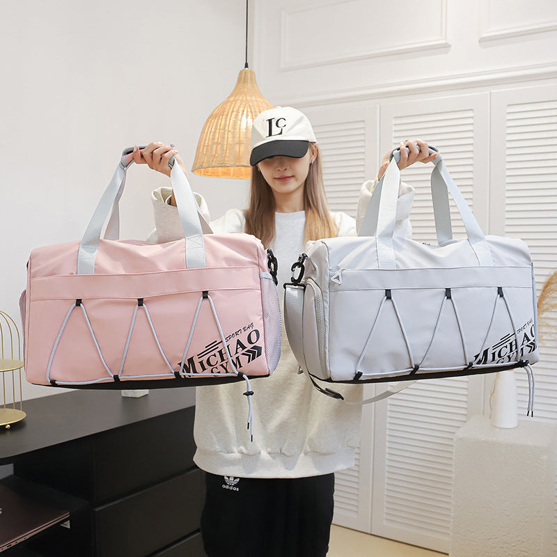 Large Capacity Lightweight Tote Luggage Bag Dry Wet