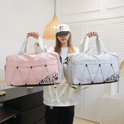 Large Capacity Lightweight Tote Luggage Bag Dry Wet