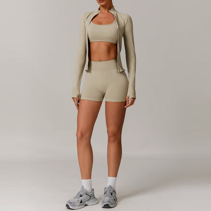 Seamless Beauty Back Yoga Clothes Running Quick-drying