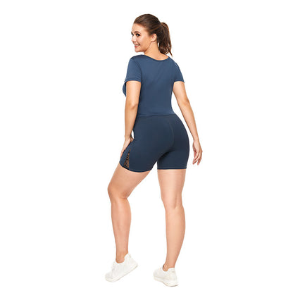 Ladies Moisture-Absorbent And Breathable Yoga Clothing Suit Fitness Quick-Drying Clothes