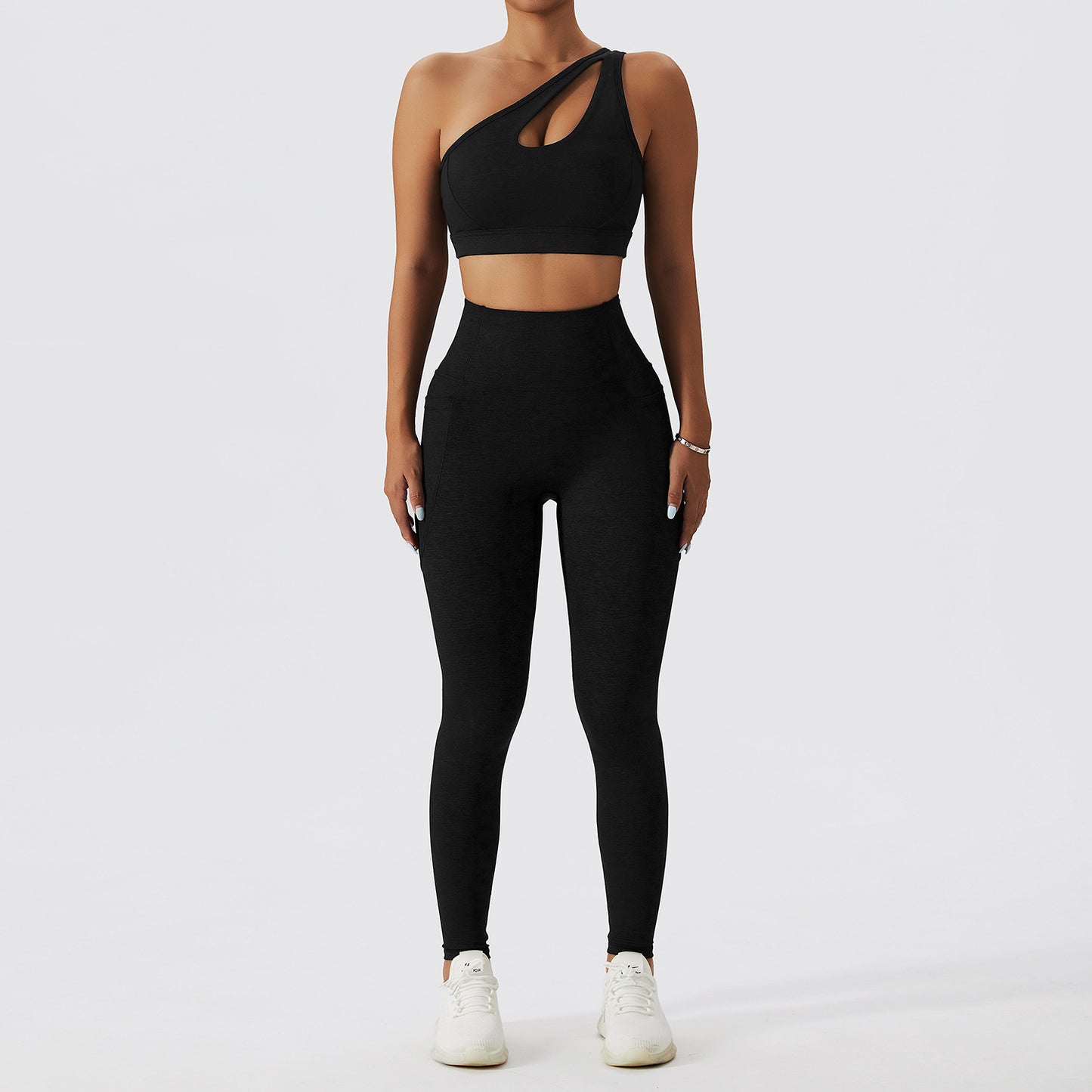 Sports Underwear Gathers Back Yoga Bra Fitness Suit