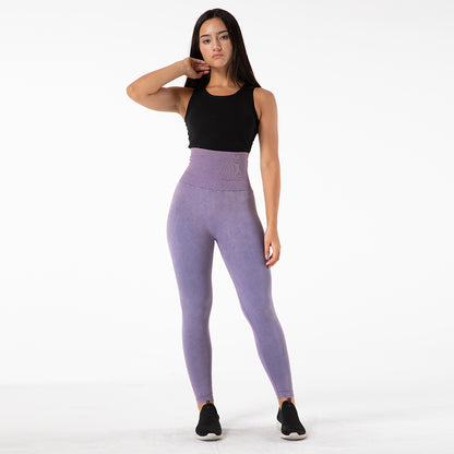 Women New Color High Elastic Sports Fitness Seamless Workout Tight Yoga Pants