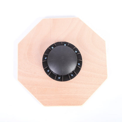 Wooden Octagonal Balance Trainer Board Twist Board Workout Balance