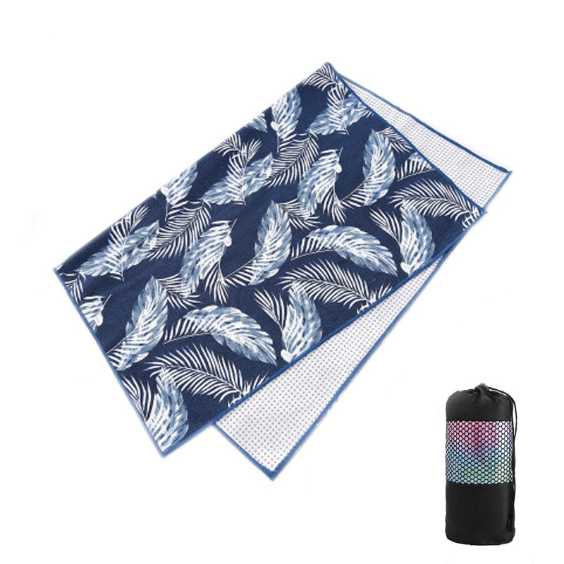 Tie-Dye Printing Yoga Blanket Widening Pad Towel Particle Yoga Drape