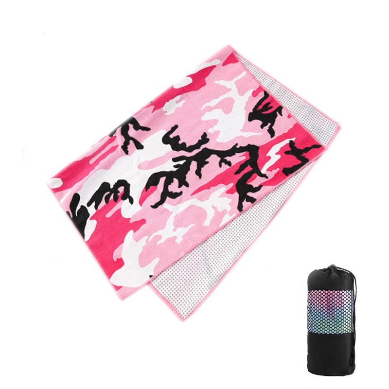 Tie-Dye Printing Yoga Blanket Widening Pad Towel Particle Yoga Drape