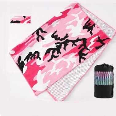 Tie-Dye Printing Yoga Blanket Widening Pad Towel Particle Yoga Drape