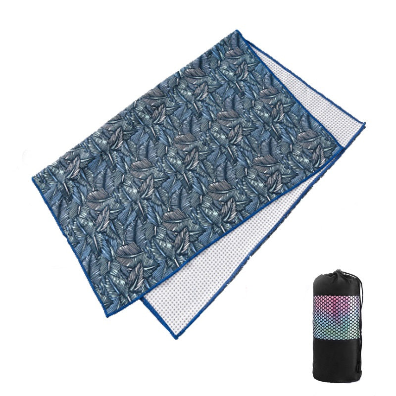 Tie-Dye Printing Yoga Blanket Widening Pad Towel Particle Yoga Drape