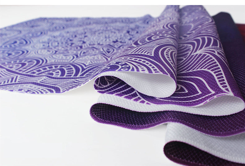 Anti-slip sweat-absorbent yoga anti-slip towel