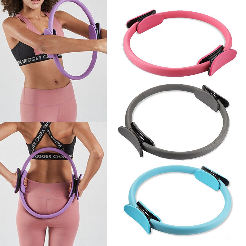 Yoga Fitness Pilates Ring Women Girls Circle Magic Dual Exercise