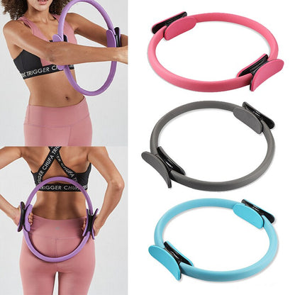 Yoga Fitness Pilates Ring Women Girls Circle Magic Dual Exercise