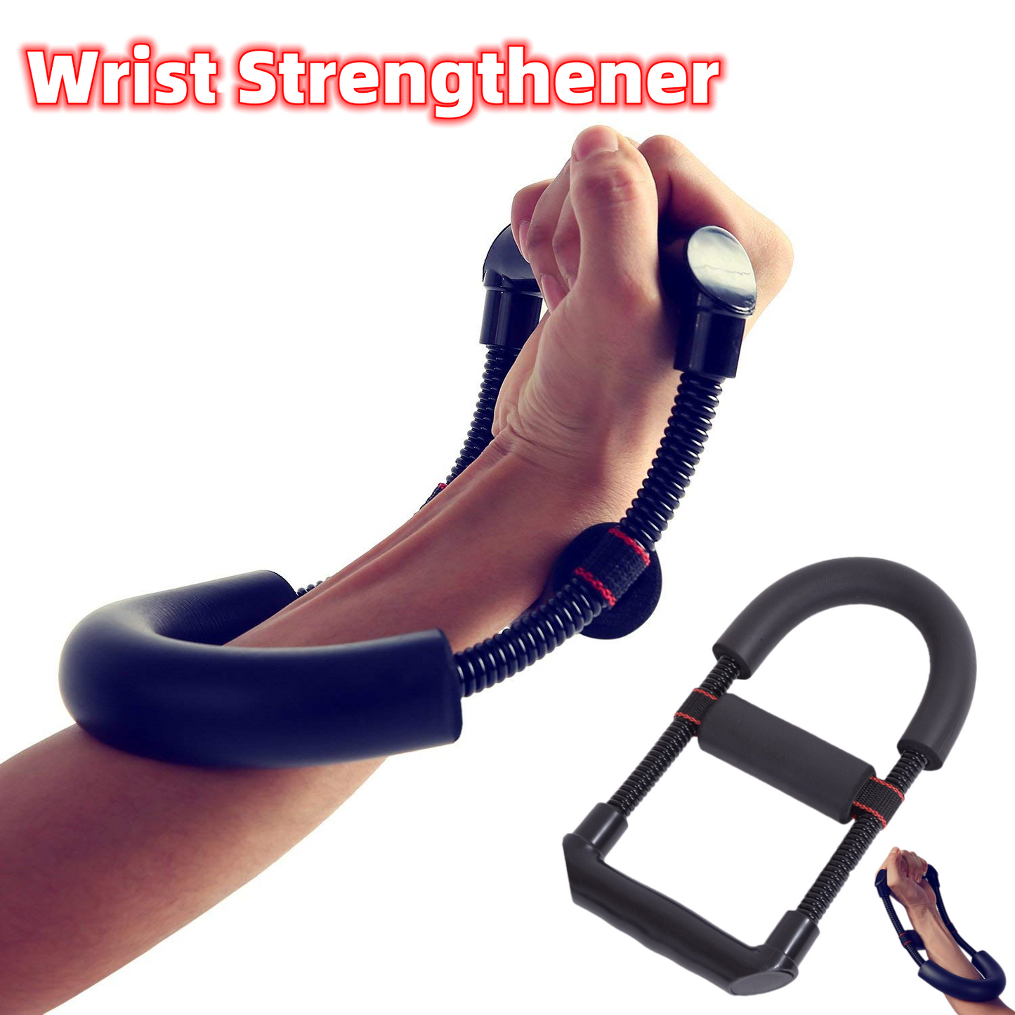 Grip Power Wrist Forearm Hand Grip Arm Trainer Adjustable Forearm