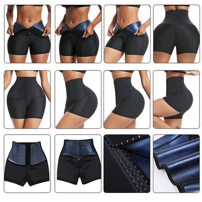 Slimming Pants Waist Trainer Shapewear Tummy Hot Thermo Sweat Leggings