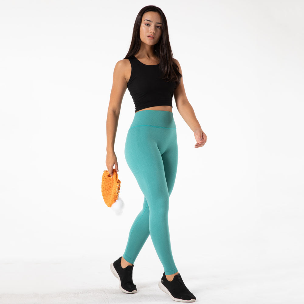 Seamless Yoga Pants Push-ups Gym Sports High Waist Leggings