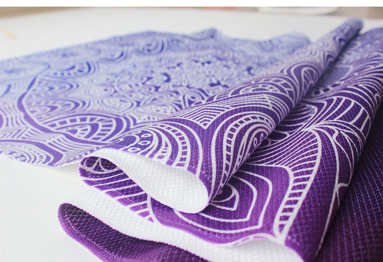 Anti-slip sweat-absorbent yoga anti-slip towel