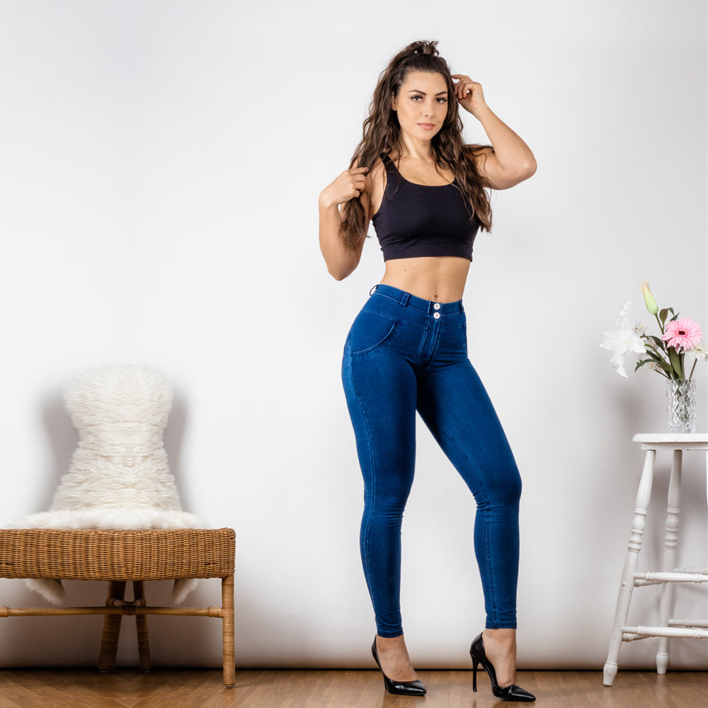 Melody gym jeans booty shaping denim leggings jeggings