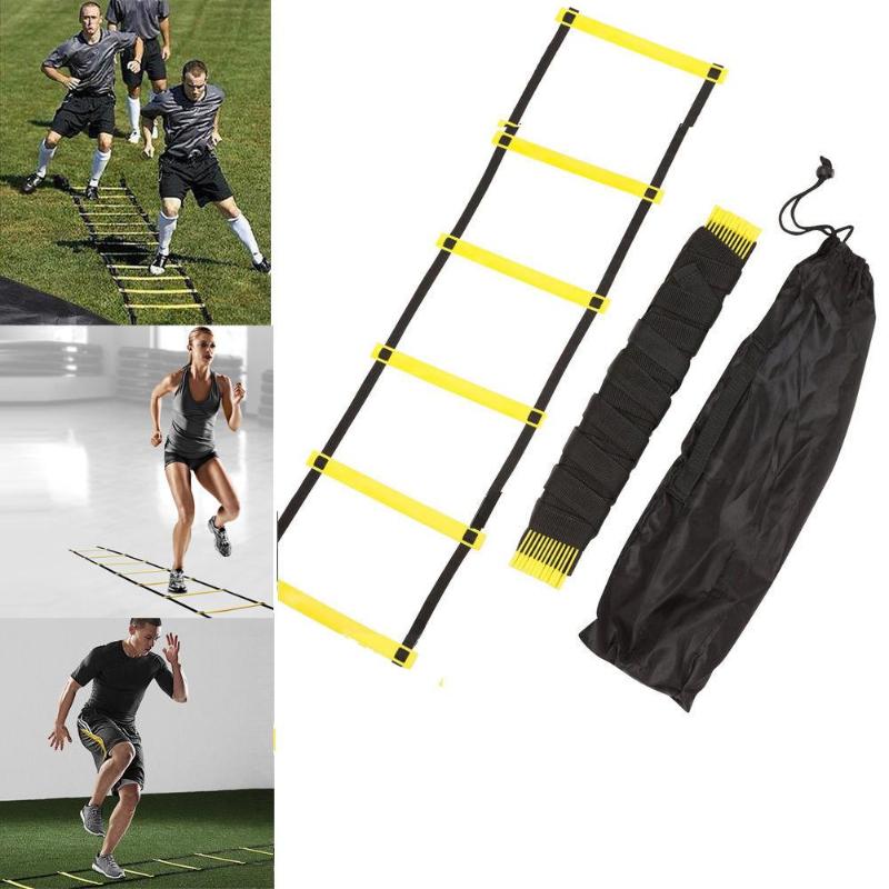 Football Soccer Agility Training Ladders Speed Scale Stairs Nylon Straps