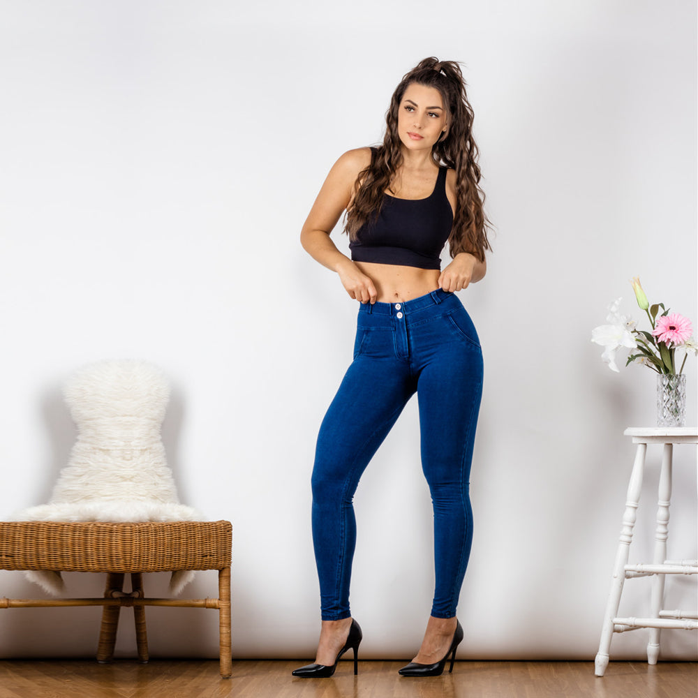 Melody gym jeans booty shaping denim leggings jeggings