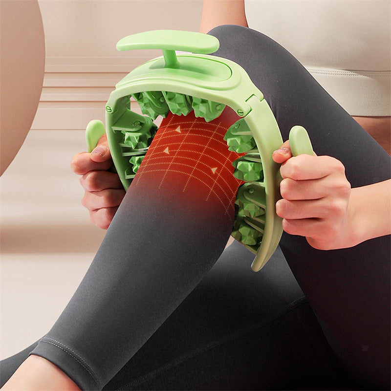 Multifunctional Manual Round Massager Roller Fitness Waist Buttocks