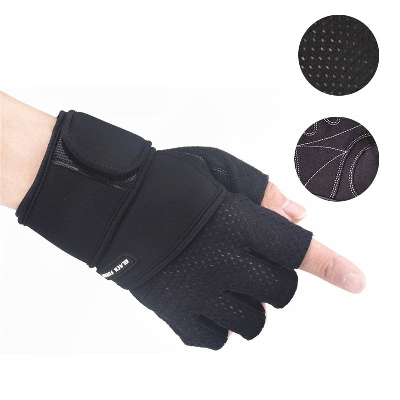 Weightlifting Gloves with Wrist Support