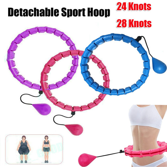 Smart Weighted Sport Hoop Abdominal Waist Fitness