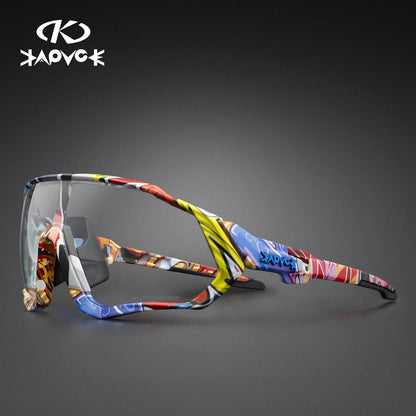 Photochromic Cycling Sunglasses Men Women Sport Road