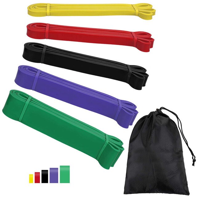 Portable Elastic Rubber Bands For Sports Unisex