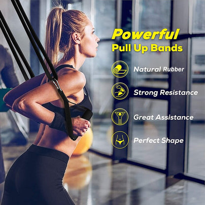 Pull Up Power Resistance Band Set Elastic Exercises