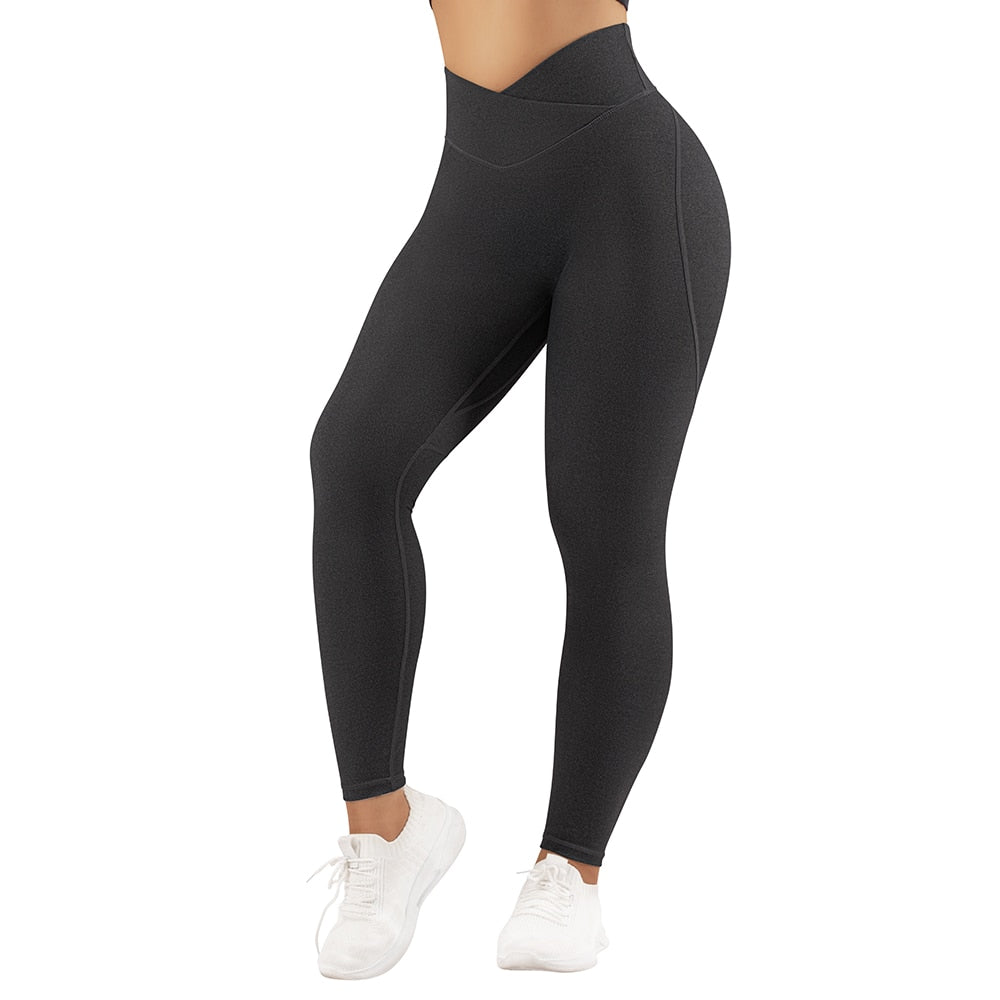 Leggings Women V Waist Tights Gym Clothing