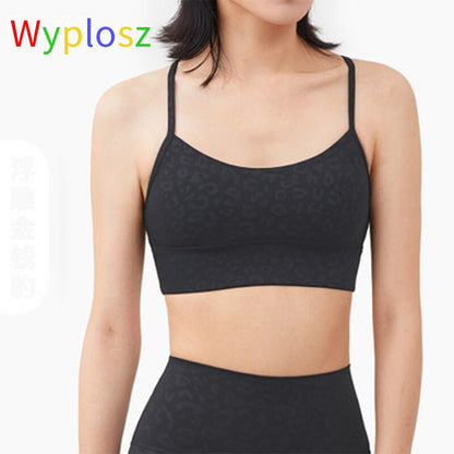 Fitness Sports Bra For Women Push Up Shockproof