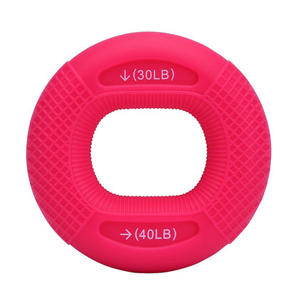 Silicone Adjustable Hand Grip Gripping Ring Finger