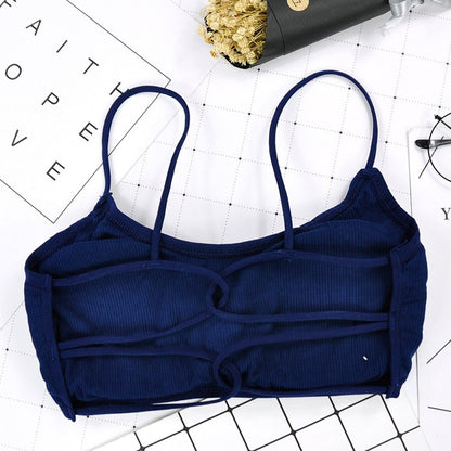 Cross Back Sports Bra Women Breathable Backless