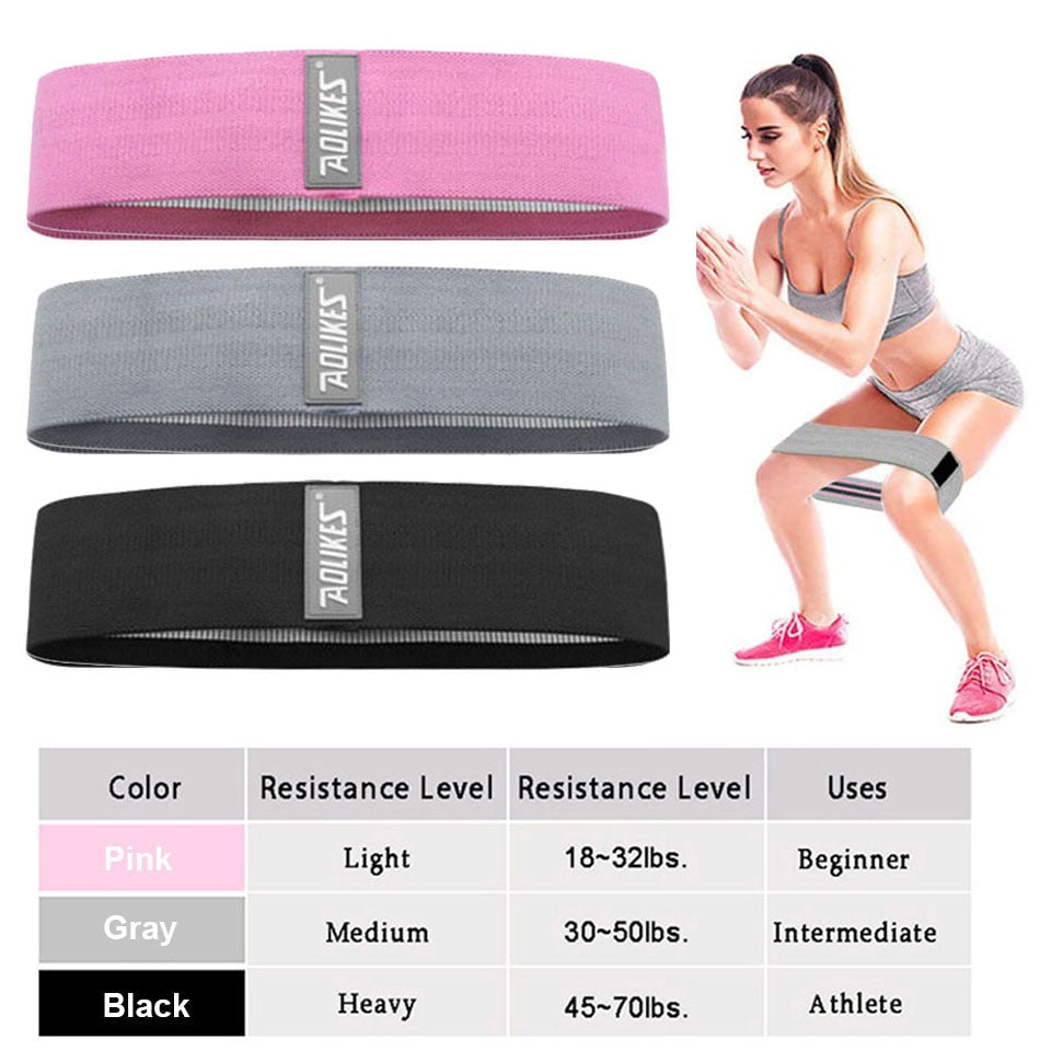 Durable Hip Circle Band Yoga Anti-slip Gym Fitness