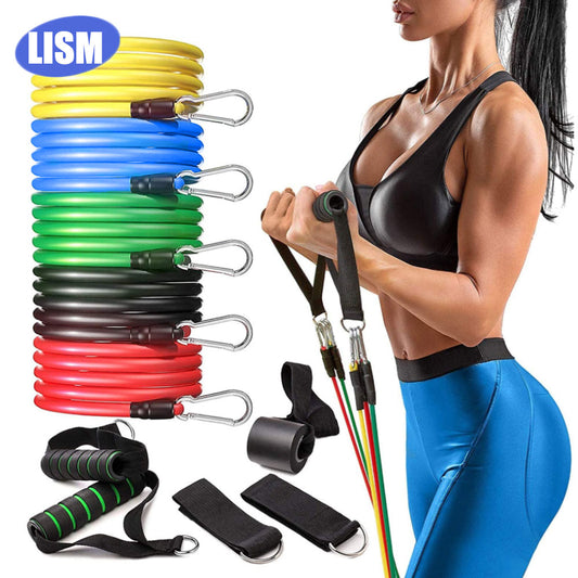 Resistance Bands Set Exercise Yoga Tube Pull Rope