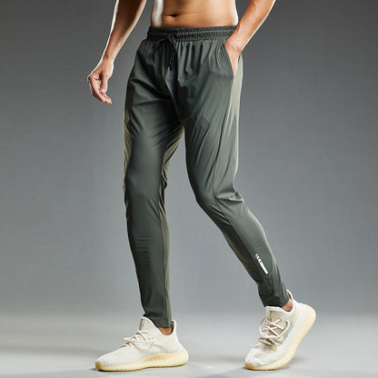 Summer Thin Men Jogging Sweatpants Elastic