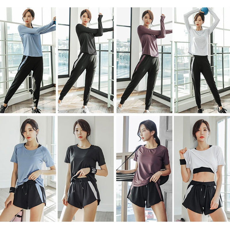 Women Sport T-shirt Quick Drying Mesh Sweat Wicking