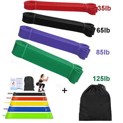 Pull Up Power Resistance Band Set Elastic Exercises