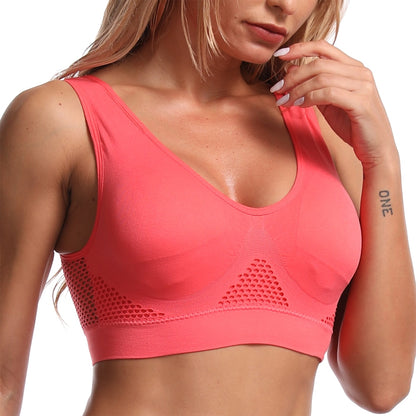 Bralette crop top fitness gym running sportswear