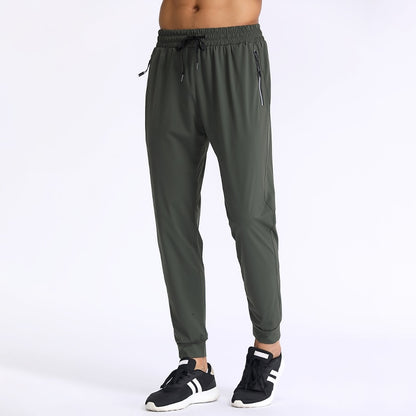 Gym Sweatpants Man Thin Fitness Trousers Slim Fit