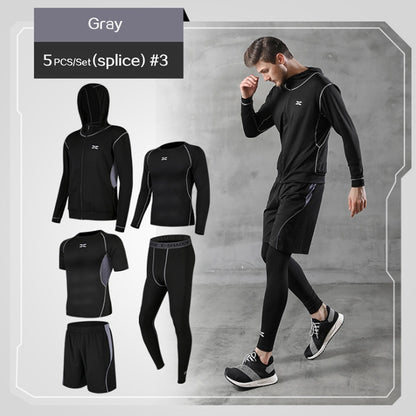 Tracksuit Gym Fitness Compression Sports Suit Clothes