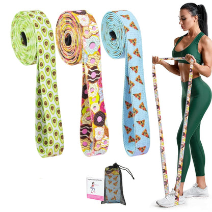 Fitness Long Resistance Bands Workout Fabric Set