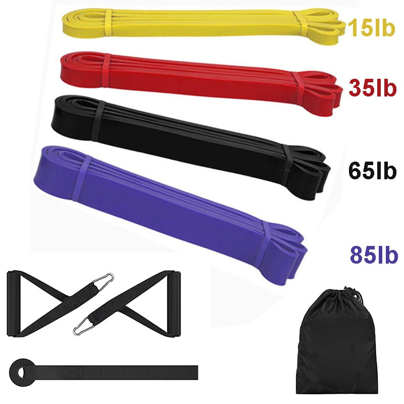 Pull Up Power Resistance Band Set Elastic Exercises