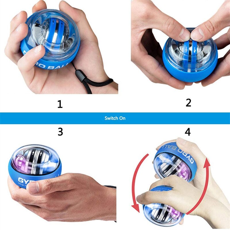 Brand Original Self-starting Gyroscope Powerball