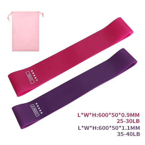 Yoga CrossFit Resistance Bands 5 Level Rubber Pull Rope