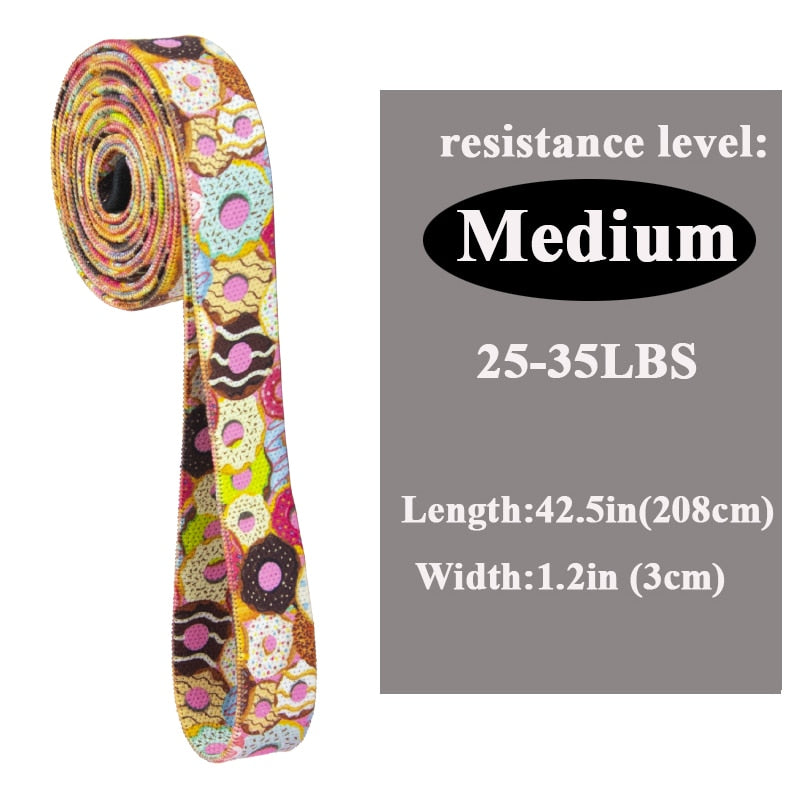 Booty Fabric Resistance Bands Set Hip Exercise Loops