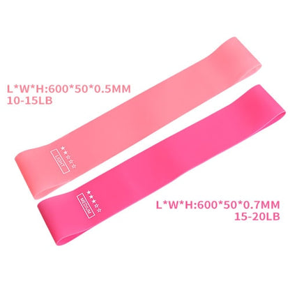 Yoga CrossFit Resistance Bands 5 Level Rubber Pull Rope