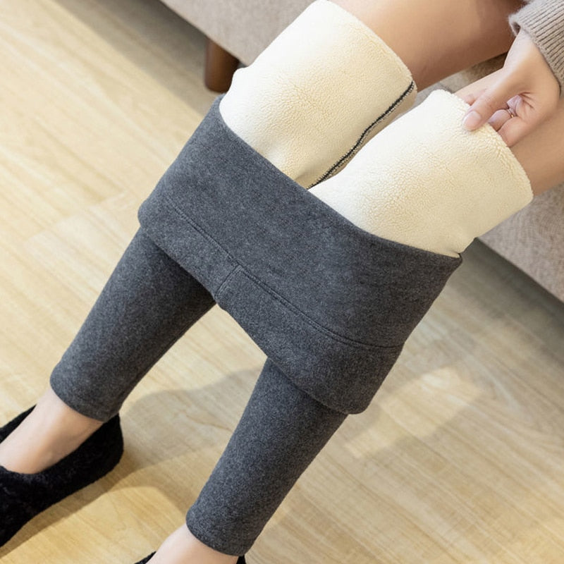 Winter Warm Leggings Super-thick High Stretch Lamb