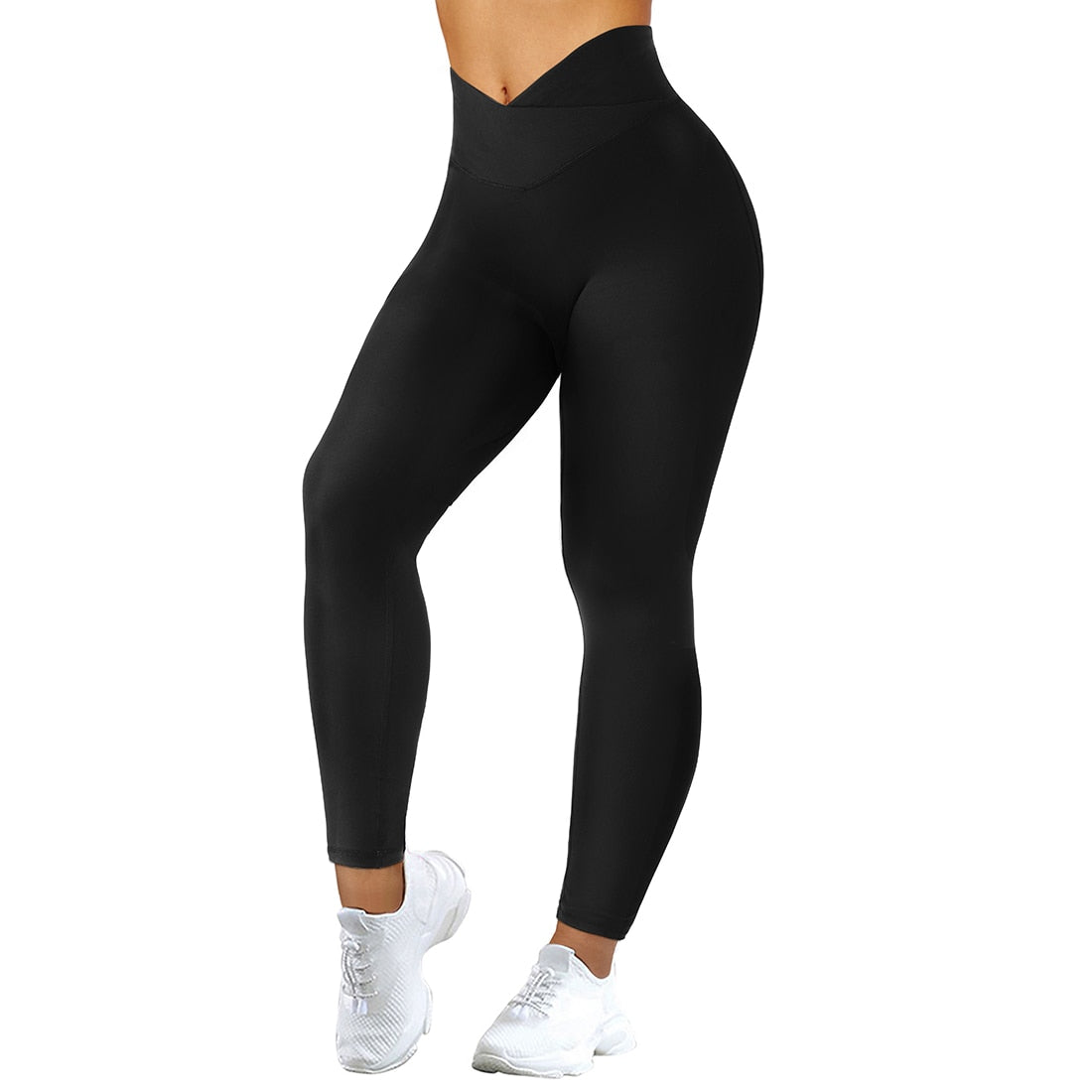 Leggings Women V Waist Tights Gym Clothing