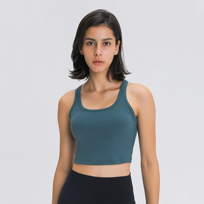 MOTION Women Padded Sports Bra Buttery Racerback