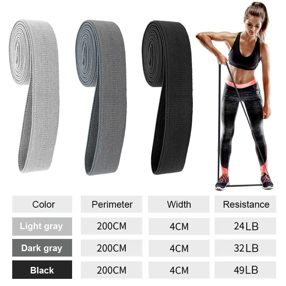 Durable Hip Circle Band Yoga Anti-slip Gym Fitness